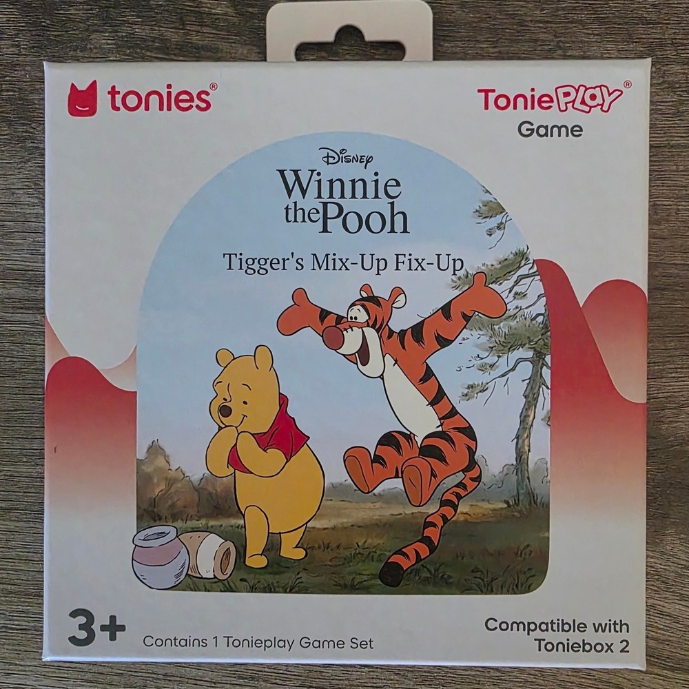 Tonies Disney Winnie the Pooh Tigger's Mix-Up Fix-Up ToniePlay Game NEW